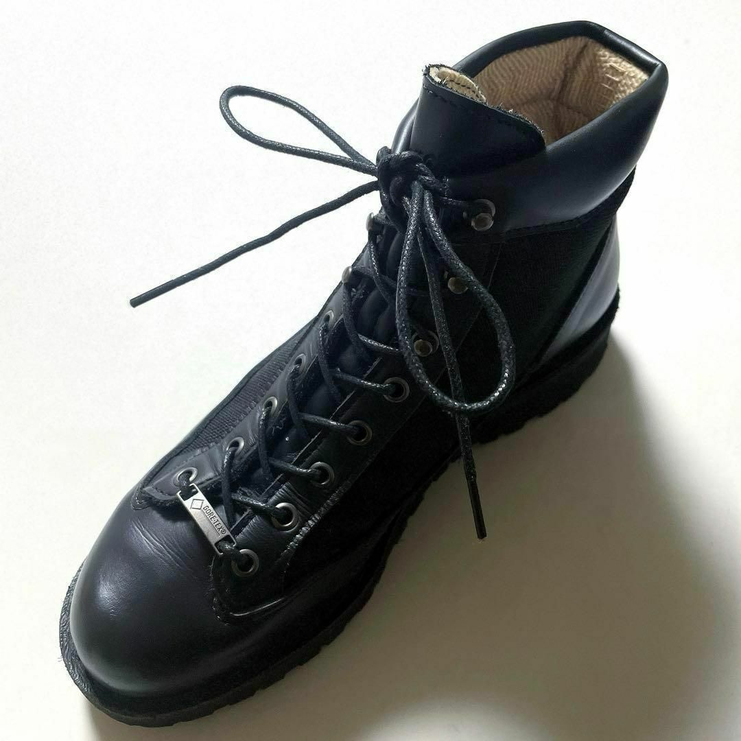 8ホール靴紐2本蝋引き黒 150㎝ メンズ／レディース  ライト マウンテン メンズの靴/シューズ(ブーツ)の商品写真