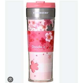 スターバックス(Starbucks)のスタバ SAKURA 2018 ステンレスクリエイトユアタンブラー クリア(タンブラー)