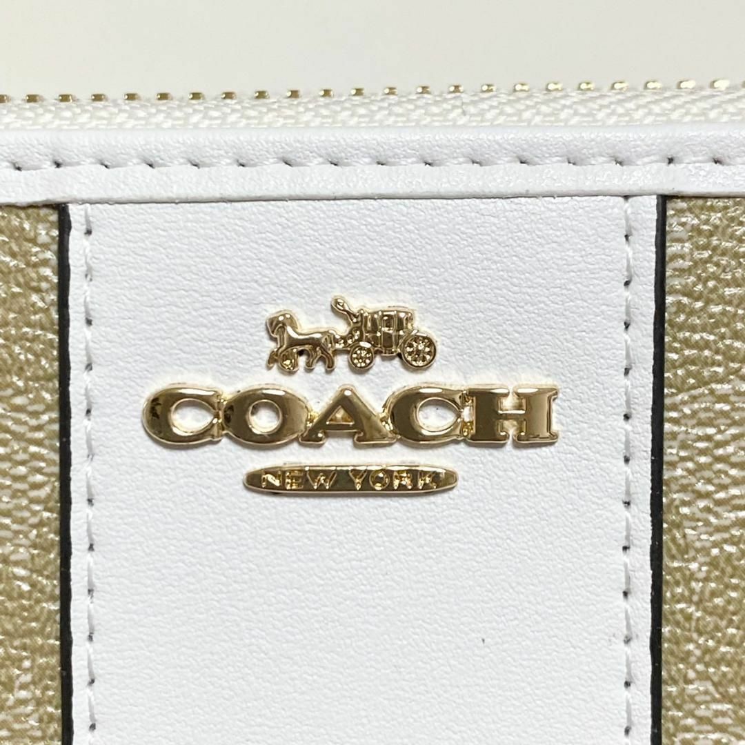 COACH(コーチ)の✨【春コーデ】コーチ 長財布 シグネチャー ラウンドファスナー F54630 レディースのファッション小物(財布)の商品写真