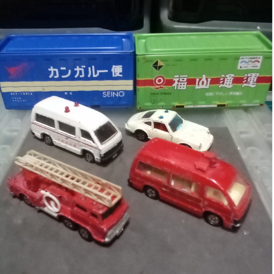 TOMMY(トミー)の日本製トミカ  　緊急車両 エンタメ/ホビーのおもちゃ/ぬいぐるみ(ミニカー)の商品写真