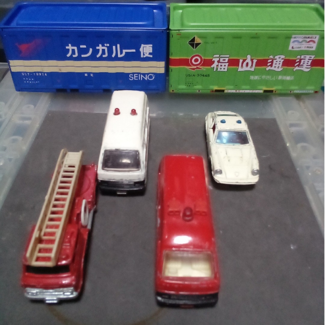 TOMMY(トミー)の日本製トミカ  　緊急車両 エンタメ/ホビーのおもちゃ/ぬいぐるみ(ミニカー)の商品写真