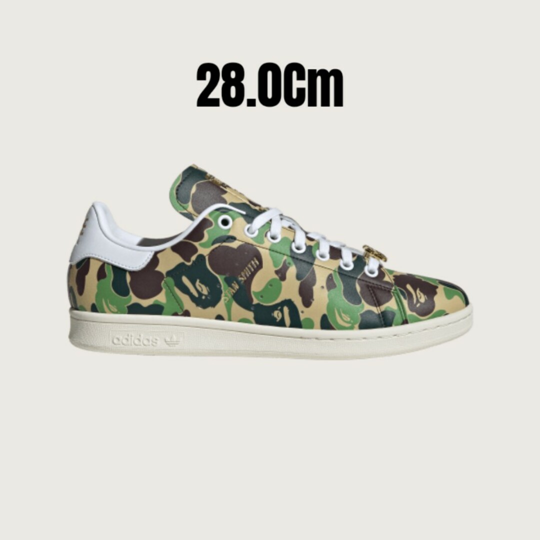 A BATHING APE(アベイシングエイプ)のA BATHING APE × adidas STAN SMITH メンズの靴/シューズ(スニーカー)の商品写真