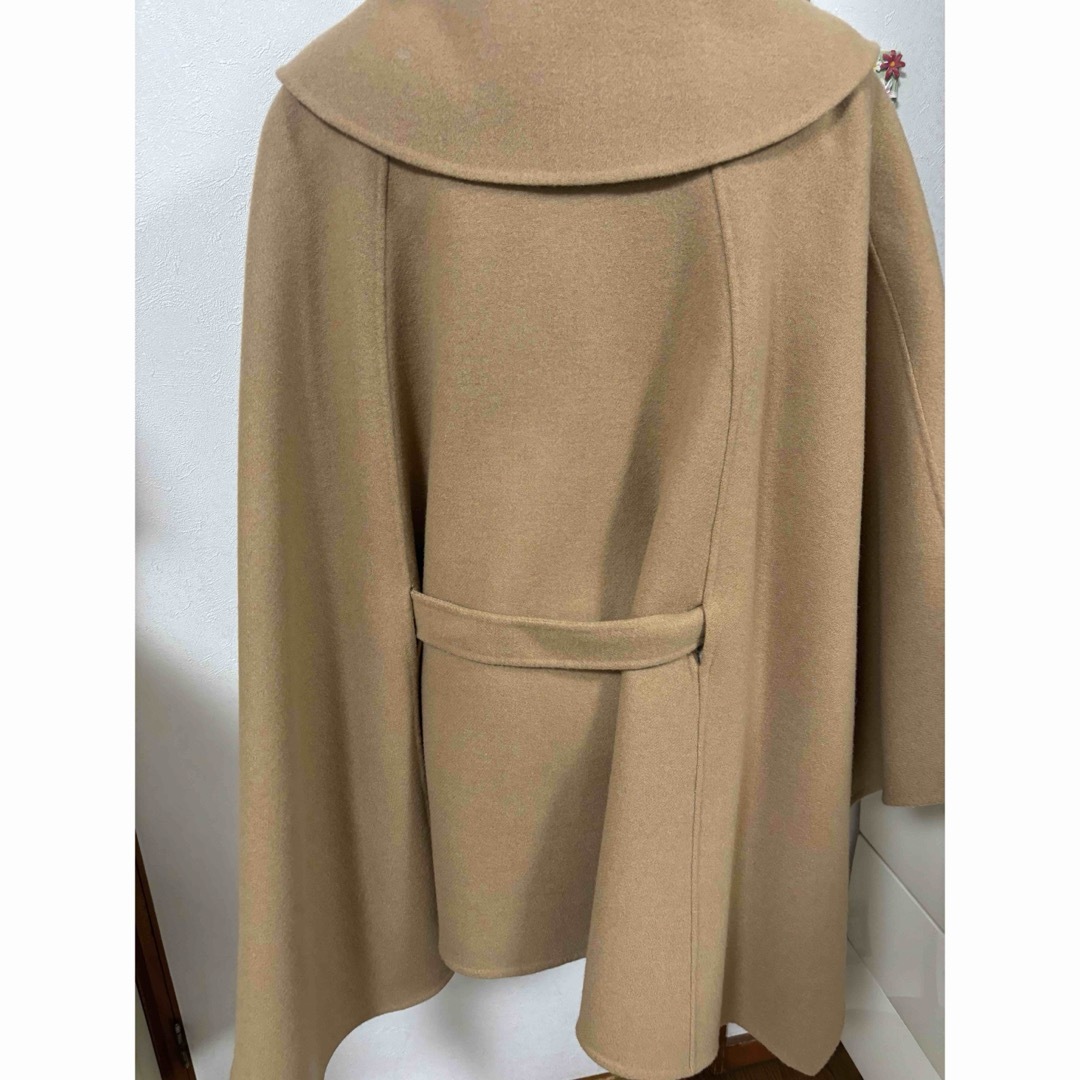 ánuans(アニュアンス)の最終値下げ： L'Or Irregular hem cape coat レディースのジャケット/アウター(ポンチョ)の商品写真