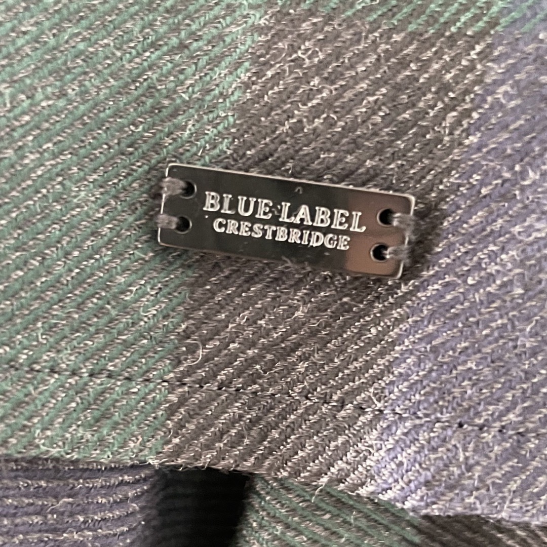 BURBERRY BLUE LABEL(バーバリーブルーレーベル)の美品❣️バーバリーブルーレーベル　チェックワンピース レディースのワンピース(ひざ丈ワンピース)の商品写真