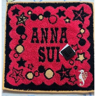 アナスイ(ANNA SUI)のANNA SUI アナスイ タオルハンカチ レッド(ハンカチ)