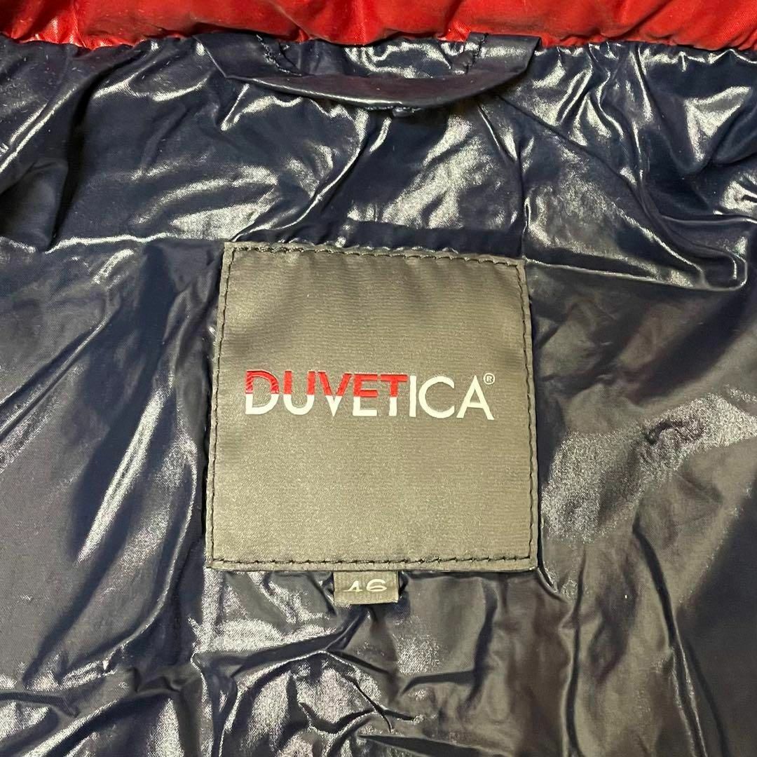 DUVETICA(デュベティカ)の伊・DUVETICA デュベティカ ダウンジャケット レッド 46/M 美品 メンズのジャケット/アウター(ダウンジャケット)の商品写真