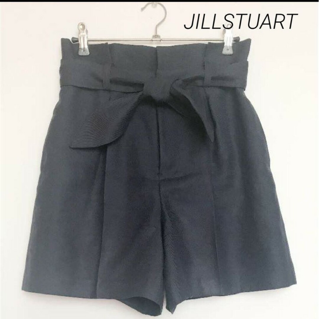 JILLSTUART(ジルスチュアート)のJILL STEWART リボン ショートパンツ サイズ2 レディースのパンツ(ショートパンツ)の商品写真