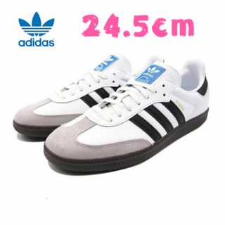 アディダス(adidas)の新品 24.5cm adidas SAMBA OGアディダス サンバ ホワイト(スニーカー)