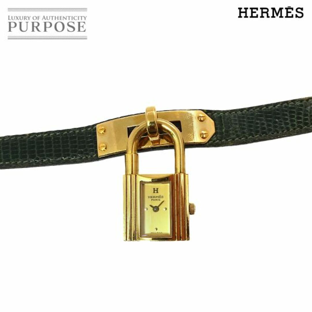 ＨＥＲＭＥＳ ケリーウォッチ レディース クオーツ SS グリーン 〇Ｓ刻印いくらならお譲り可能ですか