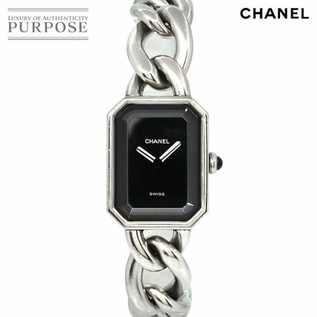 CHANEL(シャネル)のシャネル CHANEL プルミエール Mサイズ H0452 ヴィンテージ レディース 腕時計 ブラック 文字盤 クォーツ ウォッチ Premiere VLP 90223159 レディースのファッション小物(腕時計)の商品写真