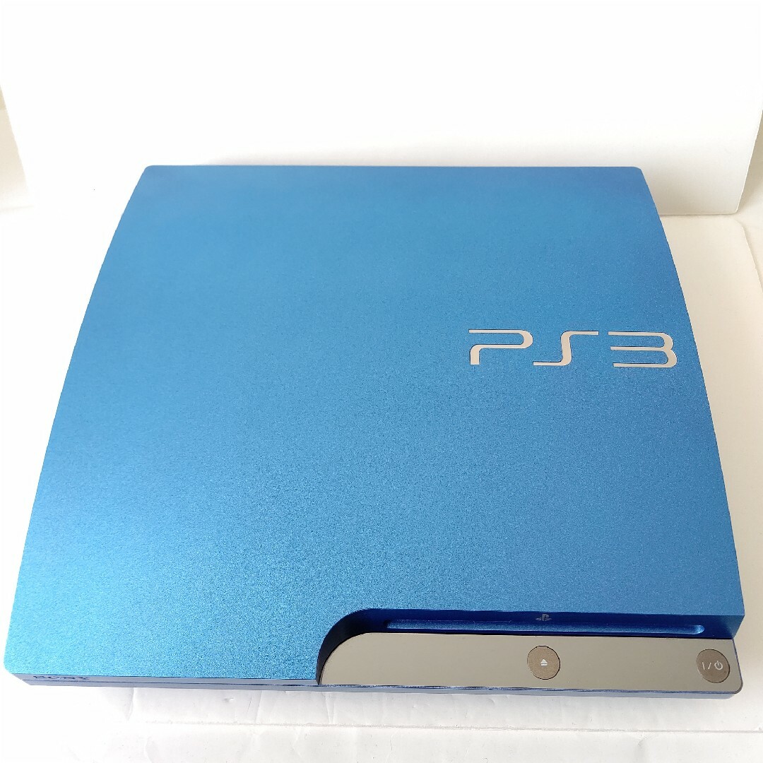 PlayStation3(プレイステーション3)のソニー　プレイステーション3 CECH-3000BSB 美品　ゲーム機　セット エンタメ/ホビーのゲームソフト/ゲーム機本体(家庭用ゲーム機本体)の商品写真