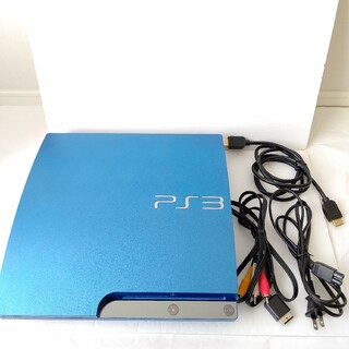 プレイステーション3(PlayStation3)のソニー　プレイステーション3 CECH-3000BSB 美品　ゲーム機　セット(家庭用ゲーム機本体)