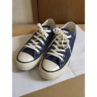 コンバース(CONVERSE)の【美品！】コンバース　スニーカー　ネイビー　23.5cm(スニーカー)