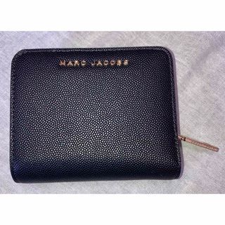 マークジェイコブス(MARC JACOBS)の☆マークジェイコブズ☆コンパクト二つ折りサイフ☆黒(財布)