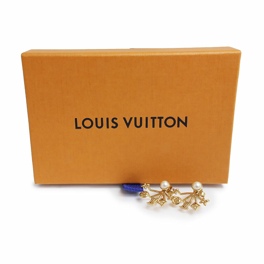 LOUIS VUITTON(ルイヴィトン)のルイ ヴィトン ピアス クルーザー ゴールド M00601 箱付 LOUIS VUITTON（新品・未使用品） レディースのアクセサリー(ピアス)の商品写真