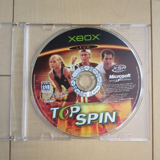 エックスボックス(Xbox)の初代xbox TOP SPIN(家庭用ゲームソフト)