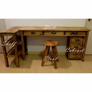 デスクのみ ハンドメイド アンティーク 作業台 ミシン台 長机 ジャコビアン デスクのみ ハンドメイド アンティーク 作業台 ミシン台 長机 ジャコビアン