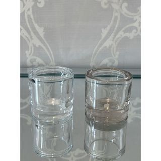 イッタラ(iittala)の【①レア　希少　イッタラ　kivi iittala 中間色＋クリア　2色セット】(その他)