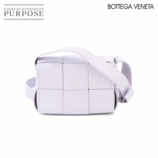 ボッテガヴェネタ(Bottega Veneta)の未使用 展示品 ボッテガ ヴェネタ BOTTEGA VENETA イントレチャート キャンディ カセット ショルダー バッグ レザー ウィステリア VLP 90222484(ショルダーバッグ)