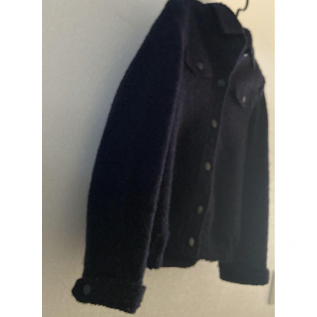MARYSOL  襟付きジャケット　ネイビー レディースのジャケット/アウター(その他)の商品写真