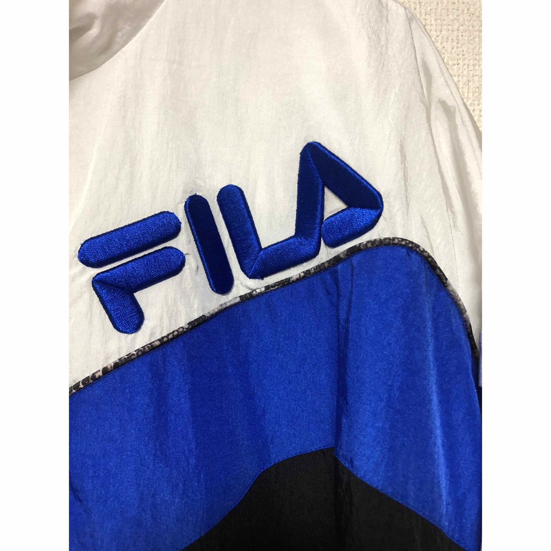 FILA(フィラ)のFILA Nero NewRetro ルノーブルージャケット ウインドブレーカー メンズのジャケット/アウター(ナイロンジャケット)の商品写真