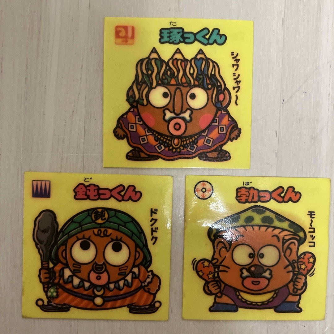 bikkuriman（LOTTE）(ビックリマン)のビックリマン　お守り　12弾　コンプリート エンタメ/ホビーの声優グッズ(ステッカー（シール）)の商品写真