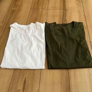 ユニクロ(UNIQLO)のUNIQLO エアリズム　2枚(Tシャツ/カットソー(半袖/袖なし))