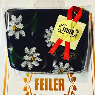 フェイラー(FEILER)の【新品】フェイラーFEILER ポーチ  プレゼント袋付(ポーチ)