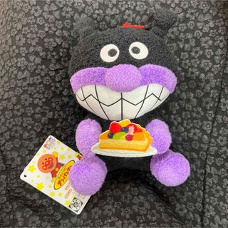 バイキンマン　ころふわ　ケーキ大好きぬいぐるみ(ぬいぐるみ)