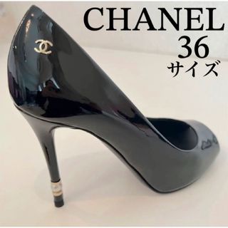 シャネル(CHANEL)のパンプス　CHANEL シャネル　靴　ミュール　レディース　ハイヒール　パール(ハイヒール/パンプス)