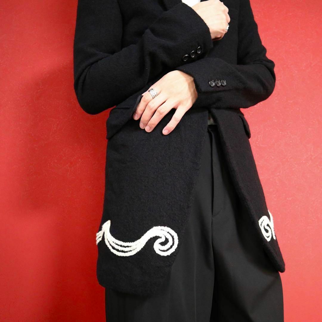 希少】コムデギャルソンオムプリュス 13AW 製品洗い ロング 希少】コムデギャルソンオムプリュス 13AW 製品洗い ロング