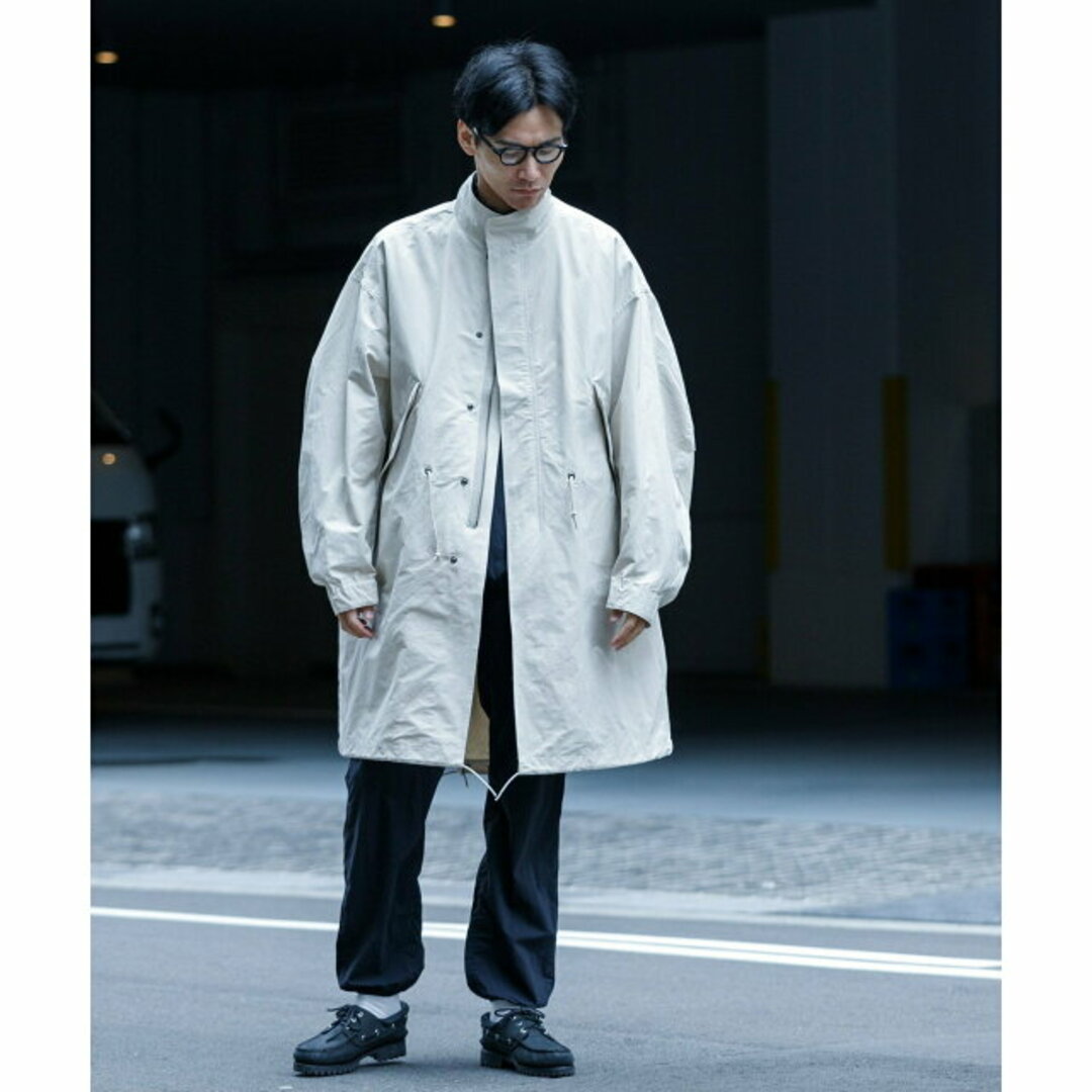URBAN RESEARCH(アーバンリサーチ)の【KHAKI】【L】URBAN RESEARCH iD M-65ビッグモッズコート メンズのジャケット/アウター(モッズコート)の商品写真