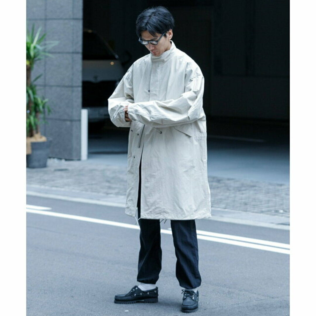 URBAN RESEARCH(アーバンリサーチ)の【KHAKI】【M】URBAN RESEARCH iD M-65ビッグモッズコート メンズのジャケット/アウター(モッズコート)の商品写真