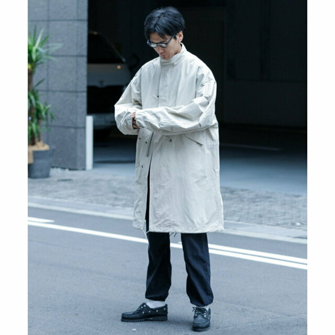 URBAN RESEARCH(アーバンリサーチ)の【KHAKI】【L】URBAN RESEARCH iD M-65ビッグモッズコート メンズのジャケット/アウター(モッズコート)の商品写真