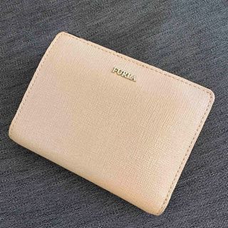 フルラ(Furla)のFURLA 財布　二つ折り　ピンクベージュ(財布)