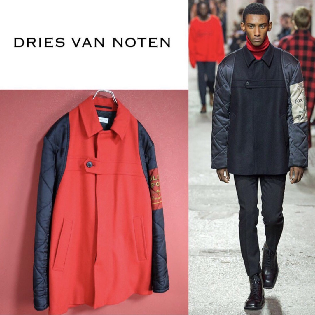 DRIES VAN NOTEN - 【極美品】ドリスヴァンノッテン 17AW 袖 DRIES VAN NOTEN - 【極美品】ドリスヴァンノッテン 17AW 袖
