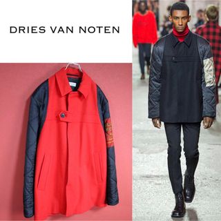 メンズ新品 DRIES VAN NOTEN LODEN STEINER コート 48