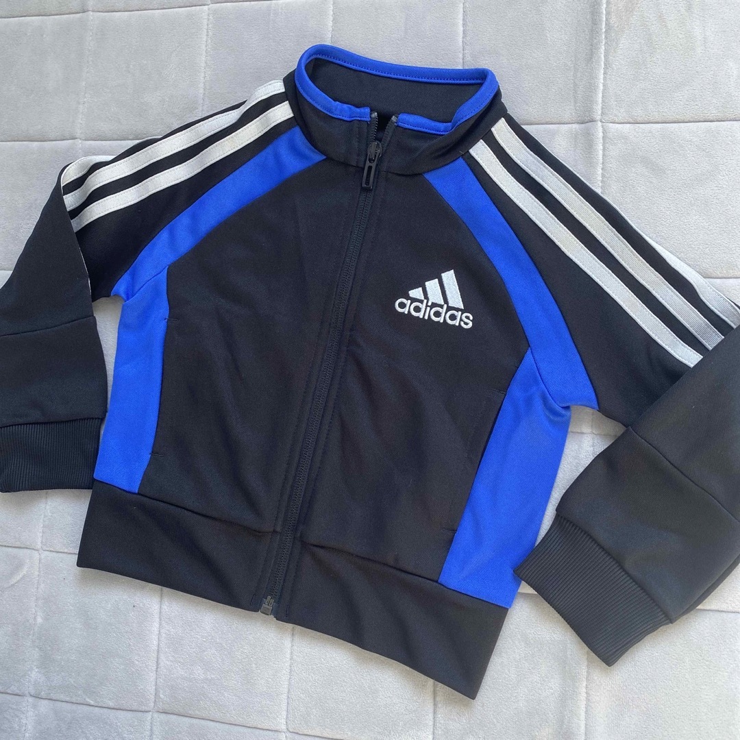 adidas(アディダス)のadidas アディダス　ジャージ　100cm キッズ/ベビー/マタニティのキッズ服男の子用(90cm~)(ジャケット/上着)の商品写真