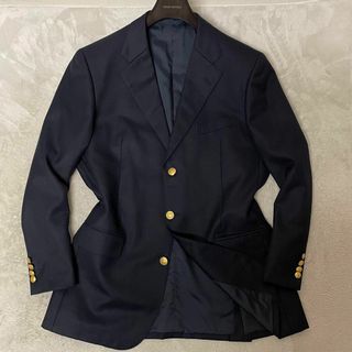 Ralph Lauren - 高級 CHAPSラルフローレン 紺ブレザー 金釦(刻印入り