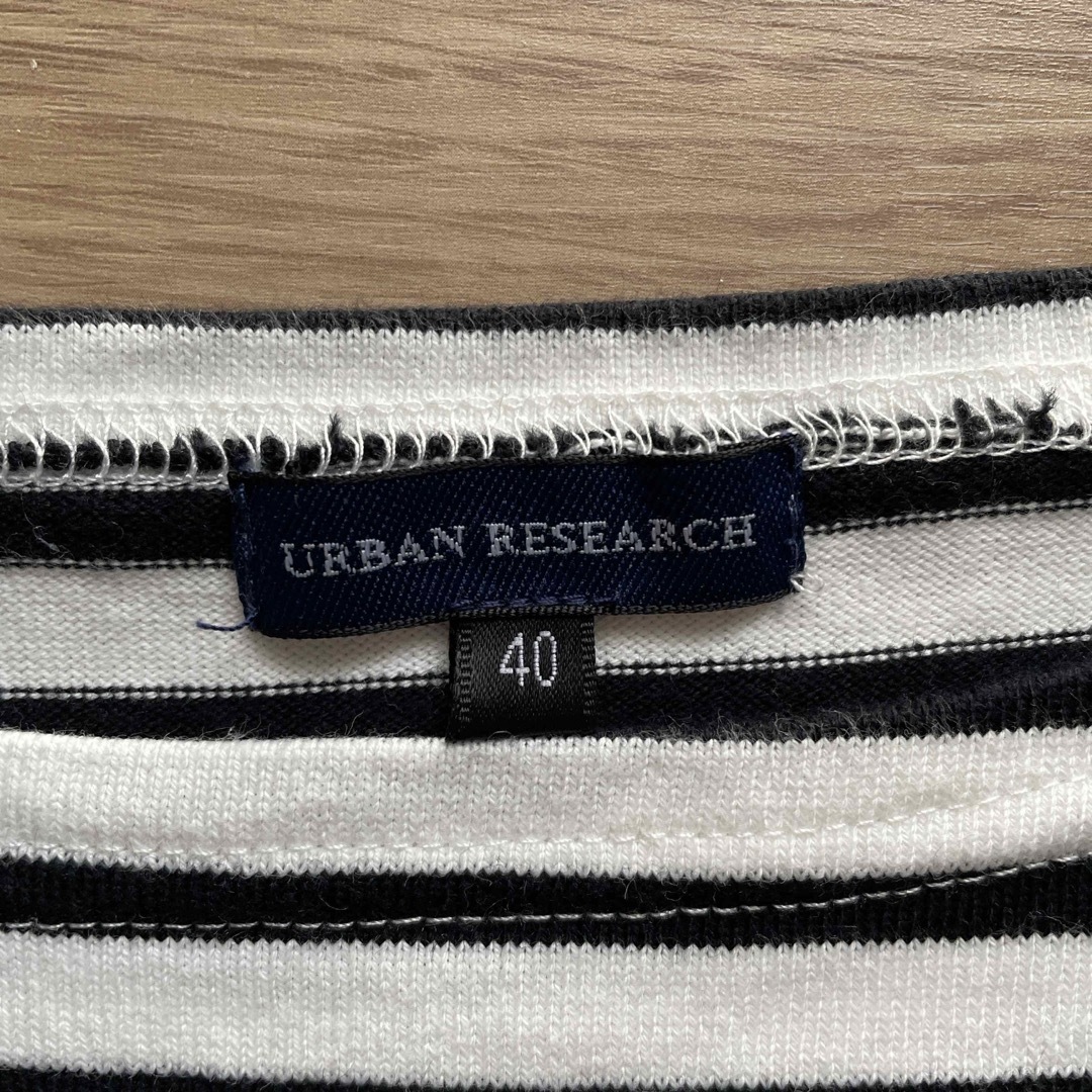 URBAN RESEARCH(アーバンリサーチ)のURBAN RESEARCH（ボーダーシャツ） メンズのトップス(Tシャツ/カットソー(半袖/袖なし))の商品写真