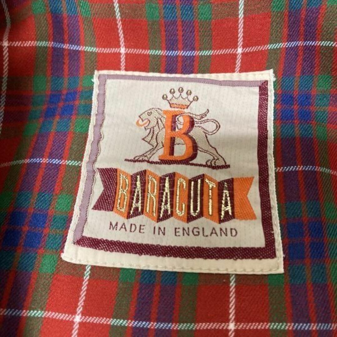 BARACUTA(バラクータ)の専用英バラクータG9 ブルゾン ベージュ 36/M 裏チェック柄 イングランド製 メンズのジャケット/アウター(ブルゾン)の商品写真