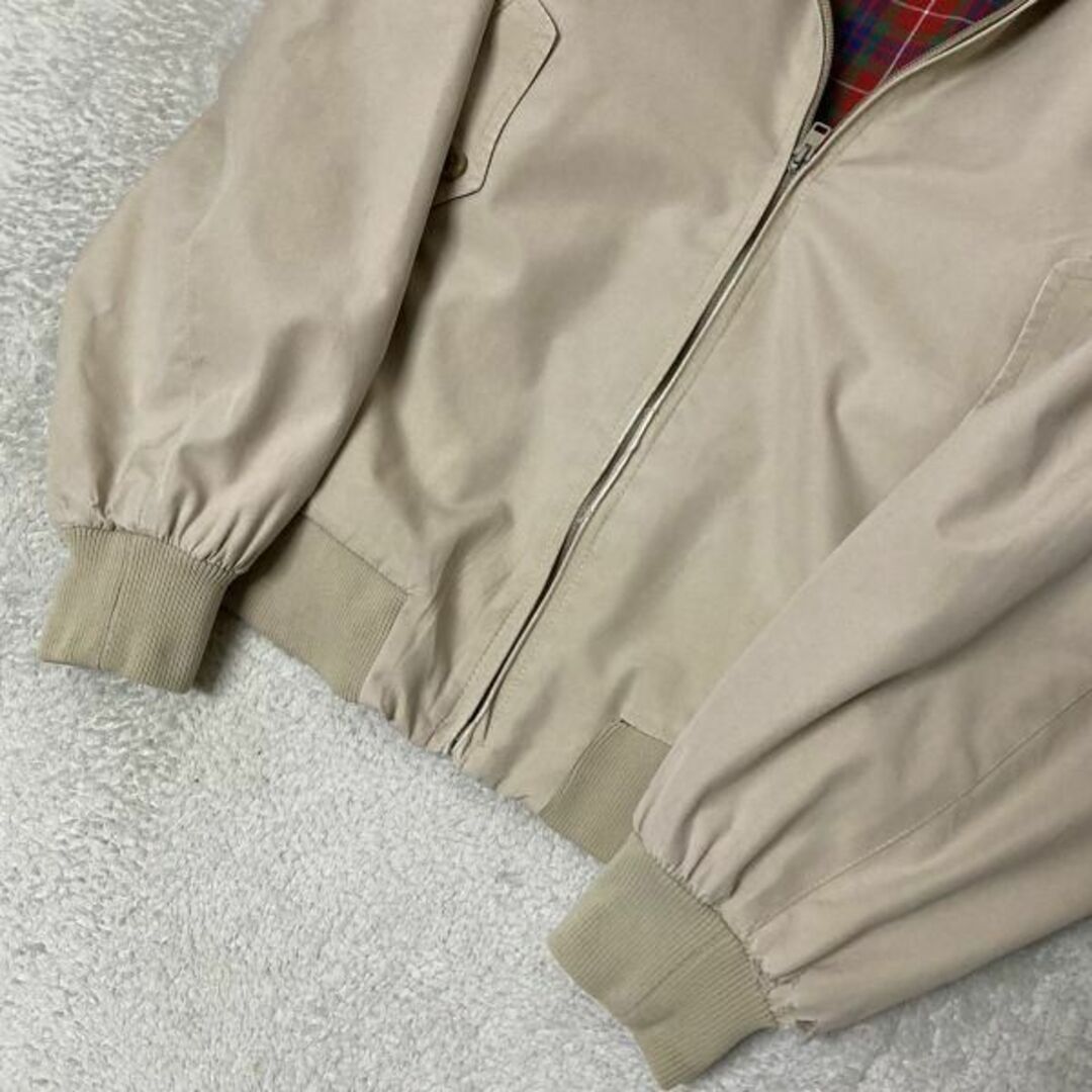 BARACUTA(バラクータ)の専用英バラクータG9 ブルゾン ベージュ 36/M 裏チェック柄 イングランド製 メンズのジャケット/アウター(ブルゾン)の商品写真