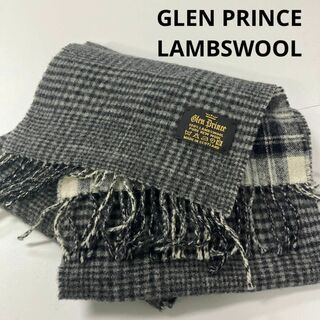 グレンプリンス(Glen Prince)のGLEN PRINCE グレンプリンス　LAMBSWOOL マフラー　古着女子(マフラー/ショール)
