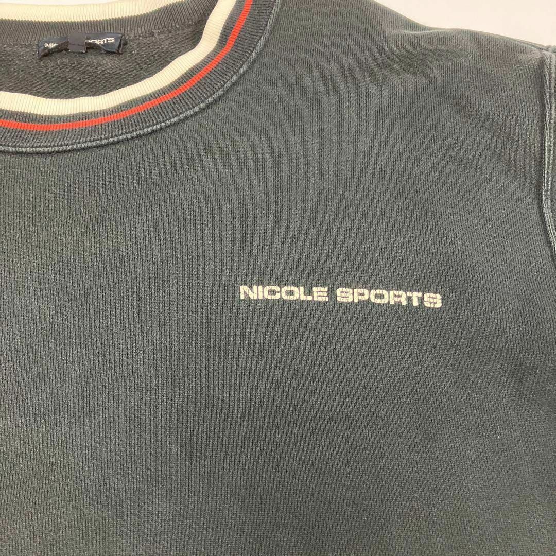 NICOLE(ニコル)のNlCOLE SPORTS ニコルスポーツ　スウェット　古着女子　90's メンズのトップス(スウェット)の商品写真