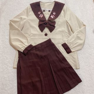 【ほぼ新品♡匿名配送】toalice セーラーベア くま セーラー服 スカート