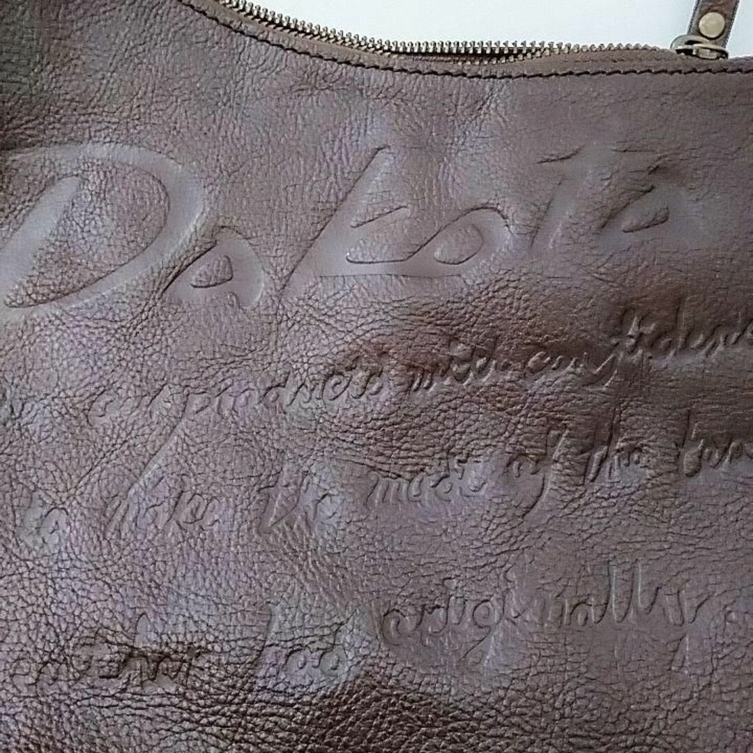 Dakota(ダコタ)の美品　Dakota　ダコタ　ショルダーバッグ　ブラウン　レザー　ロゴ メンズのバッグ(ショルダーバッグ)の商品写真