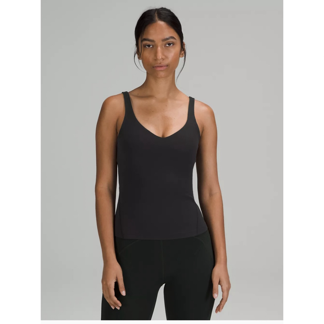 lululemon - 新品 ルルレモン Align Waist-Length Tank Top（黒）の