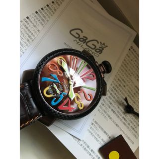 ガガミラノ(GaGa MILANO)のガガミラノ Manuale 48mm ブラウン(腕時計(アナログ))