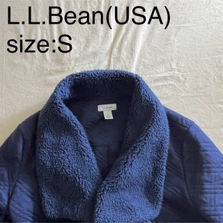 エルエルビーン(L.L.Bean)のL.L.Bean(USA)ビンテージ襟ボアカーディガン(ブルゾン)