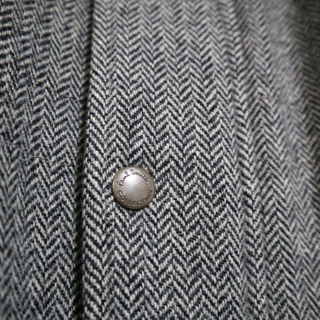 Paul Smith COLLECTION(ポールスミスコレクション)の【極希少】Paul Smith COLLECTION 裏地中綿 ツイード コート メンズのジャケット/アウター(マウンテンパーカー)の商品写真